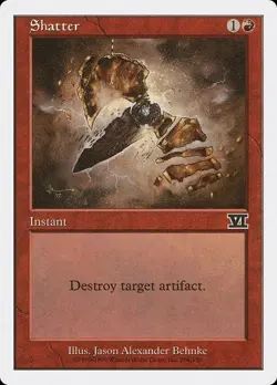 Shatter LP 6th Sixth Edition Red Instant Mtg Magic English Regular - Image 1