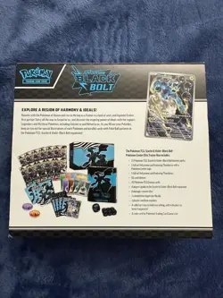 Pokemon Center Black Bolt ETB Elite Trainer Box - (OPEN) No Packs PSA 9 PC Promo - Image 4