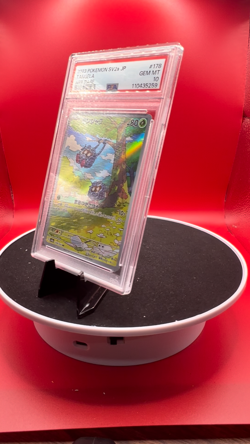 PSA 10 GEM MINT 2023 POKEMON TANGELA 178/165 JAPANESE SV2a-POKEMON 151 ART RARE - Image 2