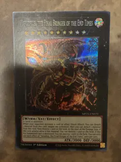Yugioh! TCG -Varudras, the Final Bringer of the End Times -Prismatic Secret Rare - Image 1