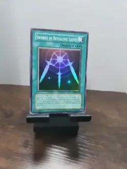 Yugioh Swords of Revealing Light LOB-101 Unlimited Super Rare Holo - NM/LP - Image 1