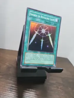 Yugioh Swords of Revealing Light LOB-101 Unlimited Super Rare Holo - NM/LP - Image 2