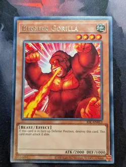 Berserk Gorilla IOC-EN013 - Rare - 25th Anniversary - YuGiOh - VLP - Image 1