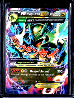 Pokemon M Rayquaza EX 61/108 Roaring Skies Mega XY Era Trading Card NM - Image 1