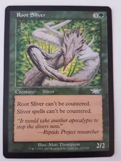 MTG Root Sliver Legions NM Card - Image 1