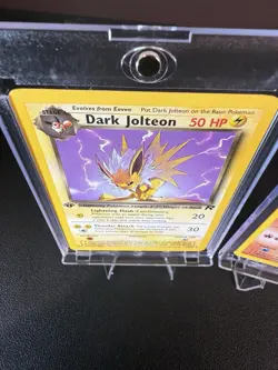 Pokemon TCG Rocket Set Singles 2 Card Lot - 1st ED Dark Jolteon & Dark Flareon - Image 4