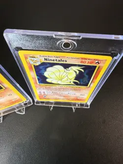 Pokemon Base Set TCG Raw Singles - 2 Card Lot - Ninetales & Vulpix - Image 5