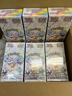 Pokemon Card Terastal Festival ex Booster Box x6 Japanese NEW w/shrink In Stock - Image 1