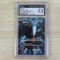 CGC 7.5 Darkrai BW73 2013 Black Star Promo Full Art Team Plasma Box Pokemon Card - Image 1