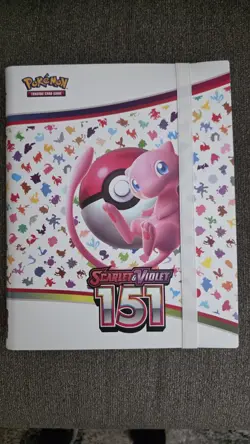 POKEMON 151 INCOMPLETE MASTER SET. 270 CARDS TOTAL IN A 151 BINDER. SEE PICS - Image 1