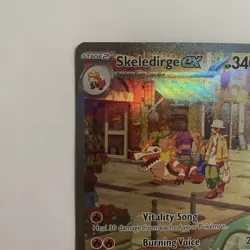 Skeledrige Ex 258/193 Paldea Evolved Holo SIR Pokemon Card MP - Image 2