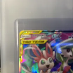 Pokemon Gardevoir & Sylveon GX Unbroken Bonds Holo Card 130/214 Ultra Rare SM - Image 2