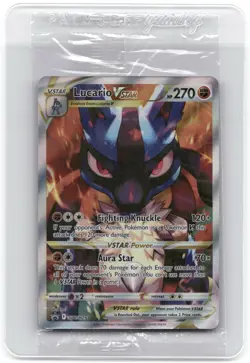 10x Lucario Vstar SWSH291 SEALED Crown Zenith ETB Black Star Promo Pokemon Cards - Image 4