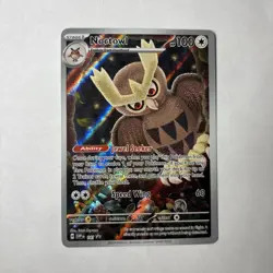 Pokemon Noctowl TCG Stellar Crown 141 Black Star Promo Holo Card NM Condition - Image 1
