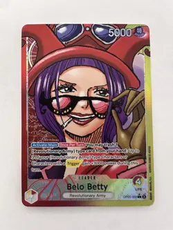 Belo Betty OP05-002 | Leader Alt Art | One Piece TCG Card Game English - Image 1