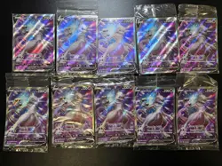 10x Mewtwo V SWSH229 SEALED Pokemon Go ETB Black Star Promo Pokemon Cards - Image 1
