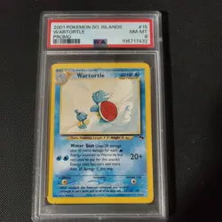 PSA 8 NM-MT Wartortle Southern Islands Promo Pokemon Card 15/18 - Image 1