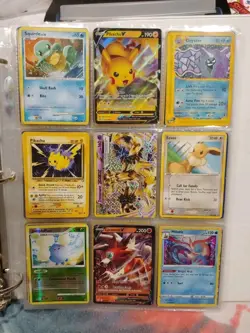 117✨ Pokemon Cards Binder Collection Lot Vintage Rare e-Reader Pikachu Eevee ++ - Image 2