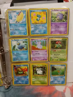 117✨ Pokemon Cards Binder Collection Lot Vintage Rare e-Reader Pikachu Eevee ++ - Image 4