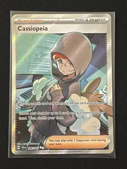 Pokemon TCG Shrouded Fable Cassiopeia Ultra Rare Holo Card 086/064 - Image 1