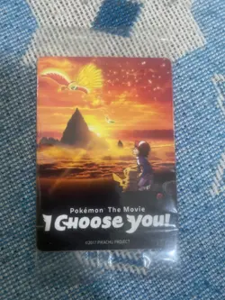 Pokemon the Movie I Choose You Promo Sealed Pack - 3 x Ashs Pickachu Promo Cards - Image 1