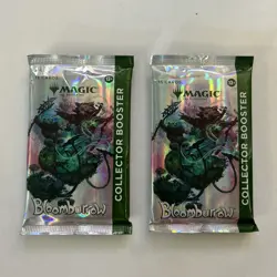 Magic: The Gathering Bloomburrow Collector Boosters (2 Packs) Factory Sealed - Image 1
