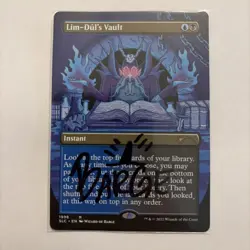 MTG Lim-Dul's Vault - Secret Lair 30th Anniversary - SIGNED Artist “Barge” NM - Image 1