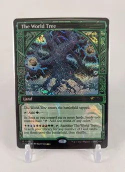 The World Tree - MTG Secret Lair [Halo Foil] Magic The Gathering #1266 UNPLAYED - Image 1