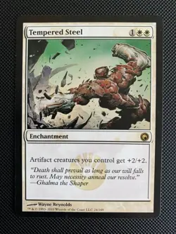 Tempered Steel - Scars of Mirrodin MTG - Image 1