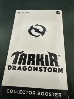 Magic the Gathering Tarkir Dragonstorm Collector Booster Pack - Sealed +Pack - Image 1