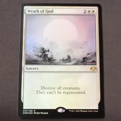 Wrath of God FOIL MTG Dominaria Remastered Rare 37 NM - Image 1