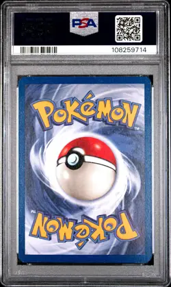2000 POKEMON ROCKET 1ST EDITION #45 DARK VAPOREON PSA 7 - Image 2