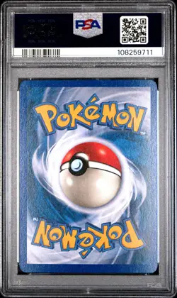 2002 POKEMON EXPEDITION #78 GLOOM-REVERSE FOIL PSA 8 - Image 2