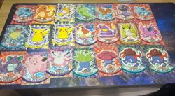 Vintage (1999) Topps Pokemon TV Animation Series LOT of 21 - Image 1