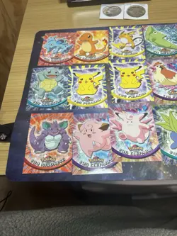 Vintage (1999) Topps Pokemon TV Animation Series LOT of 21 - Image 2
