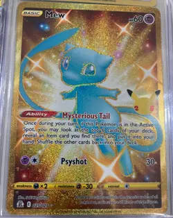 Pokemon TCG Celebrations 25th Anniversary Full Set | Mew Secret Rare | Near Mint - Image 2