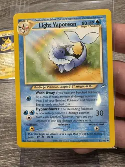 Pokemon Neo Destiny Light Jolteon, Vaporeon, Flareon, Ninetails LP - Image 4