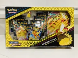 Pokemon TCG Crown Zenith Pikachu VMAX Premium Collection |BRAND NEW Pokemon - Image 1