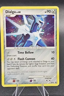 Pokemon TCG Dialga DP26 Diamond & Pearl Black Star Promo Holo 2008 - Image 2