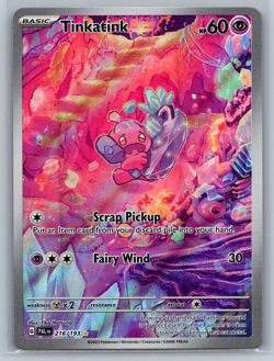 Tinkatink 216/193 Sv02: Paldea Evolved Holo Illustration Rare Pokemon TCG NM - Image 1