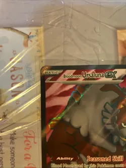 Pokemon Bloodmoon Ursaluna Ex Full Art 202/167 Nm English Twilight Masquerade - Image 3