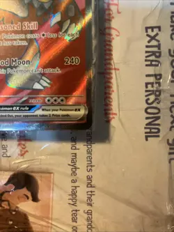 Pokemon Bloodmoon Ursaluna Ex Full Art 202/167 Nm English Twilight Masquerade - Image 5