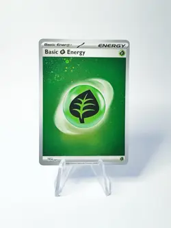 Pokemon TCG Basic Grass Energy (Cosmos Holo) 001 - Scarlet & Violet Energies - Image 1