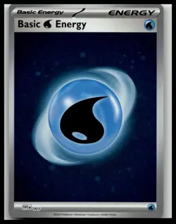 Water Energy (Cosmos Holo) #003 Pokemon SV01: Base Near Mint or Better - Image 1