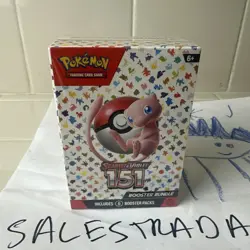 Pokemon TCG Scarlet and Violet 151 Booster Bundle Set - 290-85321 820650853210 - Image 1