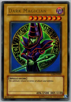 Dark Magician Ultra Rare Legend of Blue Eyes White Dragon (Worldwide English) LO - Image 1