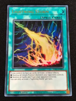 Yugioh Lightning Storm RA01-EN061 1ST Ultra (NM) - Image 1