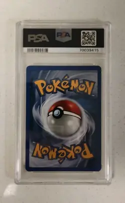 2002 Pokemon League Pokemon Tower Black Star Promo Trainer Card #42 PSA 10 Gem - Image 2