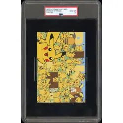 PSA10 Pokemon Card Pokemon Postcard Pikachu Friends Center Psa10 free shipping - Image 1