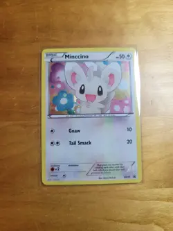 Minccino BW13 Black & White Cosmos Holo Rare Pokemon TCG Card NM - Image 1